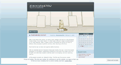 Desktop Screenshot of diminished7th.wordpress.com