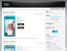 Tablet Screenshot of gknfs.wordpress.com