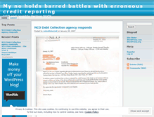 Tablet Screenshot of noholdsbarred.wordpress.com