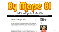 Desktop Screenshot of bymape81.wordpress.com