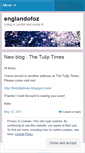 Mobile Screenshot of englandofoz.wordpress.com