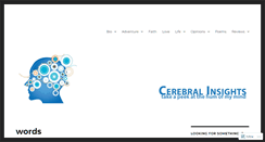 Desktop Screenshot of cerebralinsights.wordpress.com