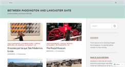 Desktop Screenshot of betweenpaddingtonandlancastergate.wordpress.com