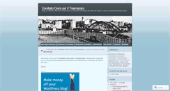 Desktop Screenshot of comitatocivicoperiltrasmazaro.wordpress.com