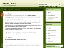 Tablet Screenshot of lucasrthomaz.wordpress.com