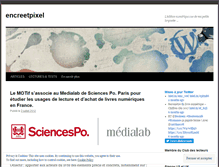 Tablet Screenshot of encreetpixel.wordpress.com