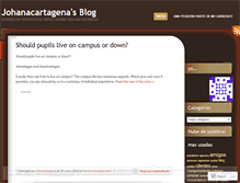Tablet Screenshot of johanacartagena.wordpress.com