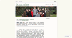 Desktop Screenshot of centreofafricanstudies.wordpress.com