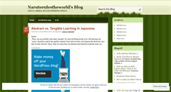 Desktop Screenshot of narutorulestheworld.wordpress.com