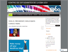 Tablet Screenshot of ceebaucv.wordpress.com