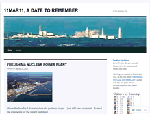 Tablet Screenshot of 11mar11.wordpress.com