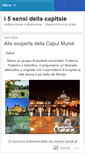 Mobile Screenshot of i5sensidellacapitale.wordpress.com
