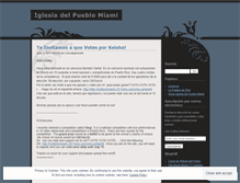 Tablet Screenshot of iglesiadelpueblomiami.wordpress.com