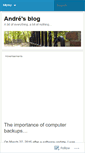 Mobile Screenshot of andesc.wordpress.com