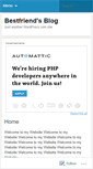 Mobile Screenshot of bestfrieend.wordpress.com