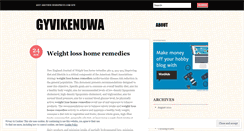 Desktop Screenshot of gyvikenuwa.wordpress.com