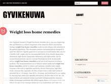 Tablet Screenshot of gyvikenuwa.wordpress.com