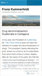 Mobile Screenshot of franzkummerfeldt.wordpress.com