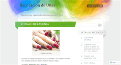 Desktop Screenshot of decoraciondeunas.wordpress.com