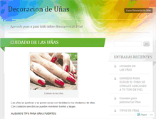 Tablet Screenshot of decoraciondeunas.wordpress.com