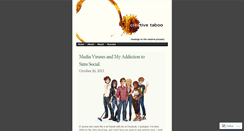 Desktop Screenshot of creativetaboo.wordpress.com