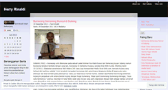 Desktop Screenshot of herryrinaldi.wordpress.com