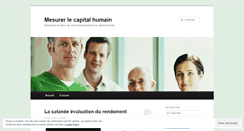 Desktop Screenshot of mesurerlecapitalhumain.wordpress.com