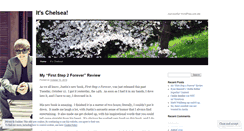 Desktop Screenshot of itschelseaxx.wordpress.com
