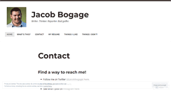 Desktop Screenshot of bogageblog.wordpress.com