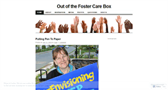 Desktop Screenshot of outofthefostercarebox.wordpress.com