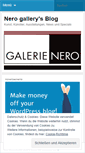 Mobile Screenshot of nerogallery.wordpress.com