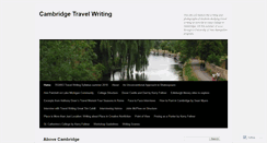 Desktop Screenshot of cambridgetravelwriting.wordpress.com