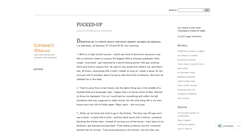 Desktop Screenshot of catmime.wordpress.com