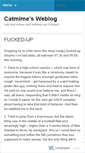 Mobile Screenshot of catmime.wordpress.com