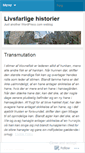 Mobile Screenshot of livsfarligehistorier.wordpress.com