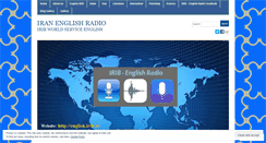 Desktop Screenshot of iranenglishradioblog.wordpress.com