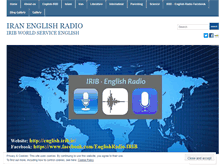 Tablet Screenshot of iranenglishradioblog.wordpress.com