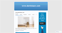 Desktop Screenshot of dentistasonline.wordpress.com