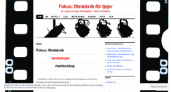 Desktop Screenshot of fokusfilmteknik.wordpress.com