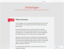 Tablet Screenshot of lustinlagos.wordpress.com