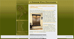 Desktop Screenshot of eindoorwallfountains.wordpress.com