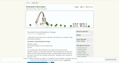 Desktop Screenshot of gingerskitchen.wordpress.com