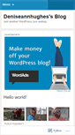 Mobile Screenshot of deniseannhughes.wordpress.com