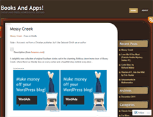 Tablet Screenshot of booksandapps.wordpress.com