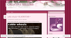 Desktop Screenshot of creativesellersgroup.wordpress.com