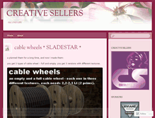 Tablet Screenshot of creativesellersgroup.wordpress.com