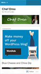 Mobile Screenshot of chefdrea.wordpress.com