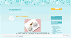 Desktop Screenshot of nuramaya.wordpress.com