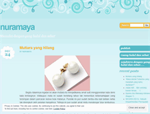 Tablet Screenshot of nuramaya.wordpress.com