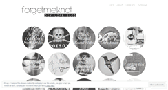 Desktop Screenshot of forgetmeknotcpt.wordpress.com